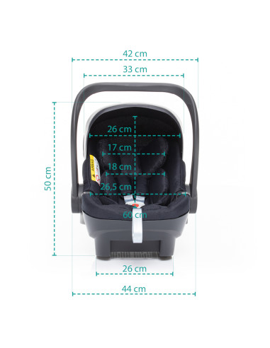 ZOPA - Scoica auto i-size X1 Plus Bordo Red, nastere - 80