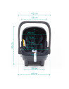 ZOPA - Scoica auto i-size X1 Plus Bordo Red, nastere - 80