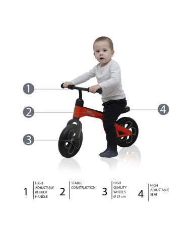 ZOPA - Bicicleta Tech Bike Red,BS-41456