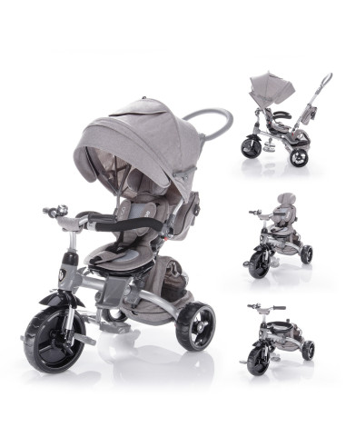 ZOPA - Tricicleta multifunctionala Citigo Pearl Grey,BS-46247