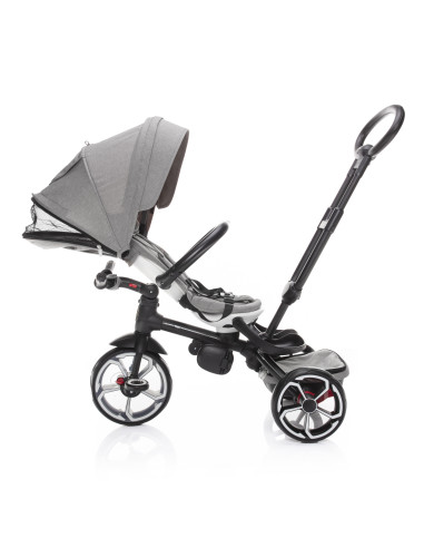ZOPA - Tricicleta 4 moduri utilizare Prime Grey,BS-62454