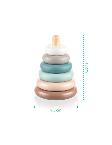 ZOPA - Jucarie Turnul Inelelor Pink,BS-45077