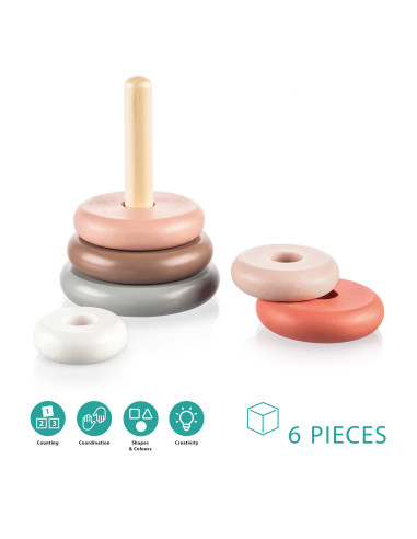 ZOPA - Jucarie Turnul Inelelor Pink,BS-45077