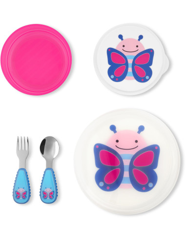 Skip Hop Set pentru pranz - Fluture,BS-9N582210