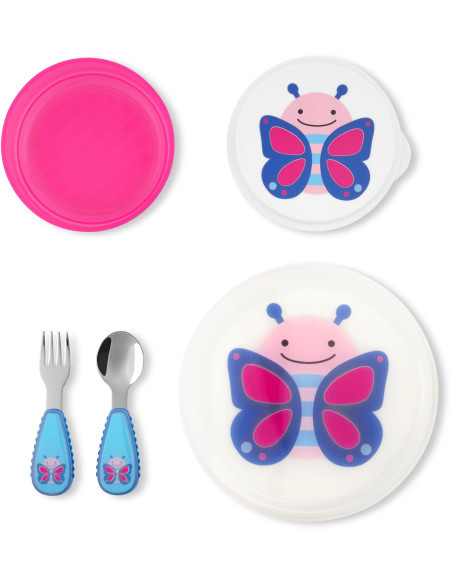 Skip Hop Set pentru pranz - Fluture,BS-9N582210