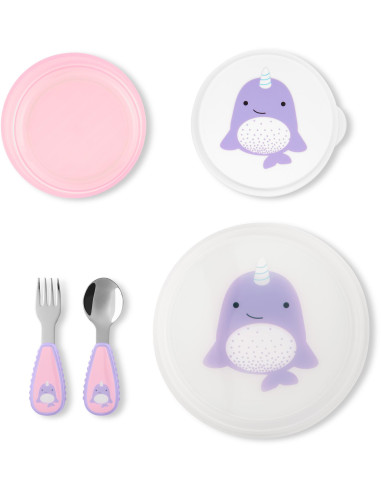 Skip Hop Set pentru pranz - Balena,BS-9N582610