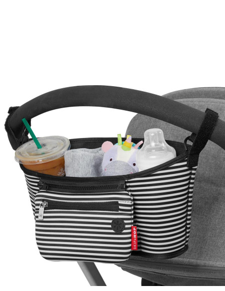 Skip Hop Organizator pentru carucior - Black/White,BS-9I633710