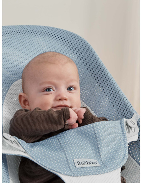 Baby Bjorn - Balansoar Balance Soft, Sky Blue/White