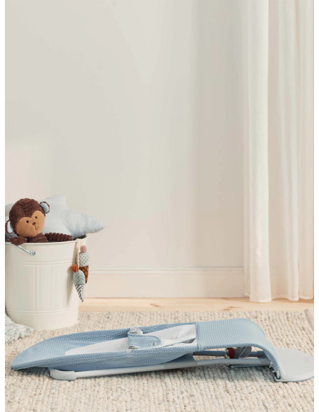 Baby Bjorn - Balansoar Balance Soft, Sky Blue/White