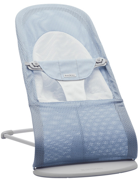 Baby Bjorn - Balansoar Balance Soft, Sky Blue/White