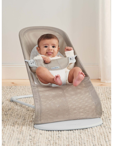 Baby Bjorn - Balansoar Balance Soft, Grey Beige/White