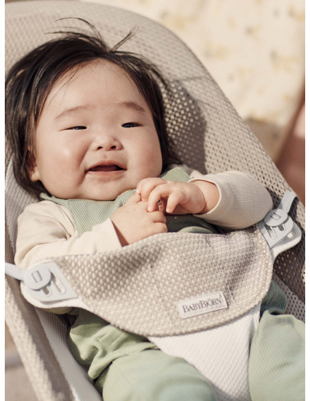 Baby Bjorn - Balansoar Balance Soft, Grey Beige/White
