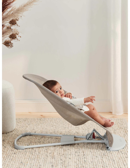 Baby Bjorn - Balansoar Balance Soft, Grey Beige/White