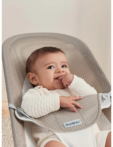 Baby Bjorn - Balansoar Balance Soft, Grey Beige/White