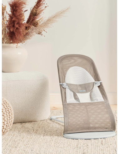 Baby Bjorn - Balansoar Balance Soft, Grey Beige/White