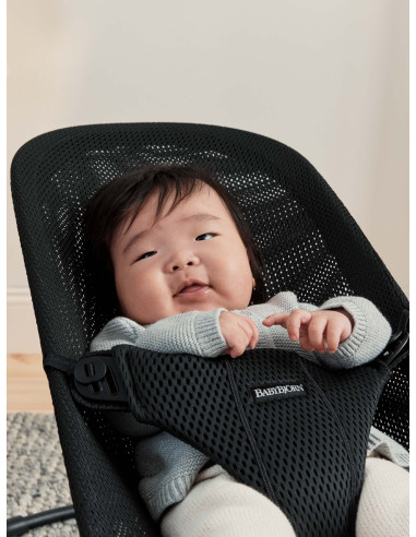 Baby Bjorn - Balansoar Bliss Black, Mesh,BS-006225A