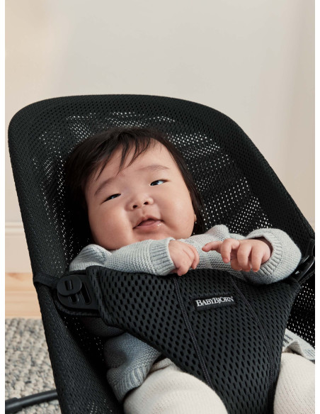 Baby Bjorn - Balansoar Bliss Black, Mesh,BS-006225A