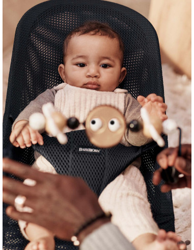 BabyBjorn - Bara de jucarii, Googly eyes Black/White– pentru