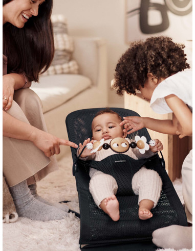 BabyBjorn - Bara de jucarii, Googly eyes Black/White– pentru
