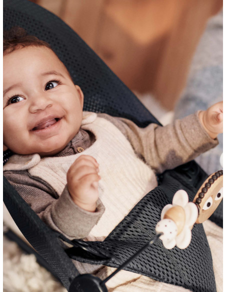 BabyBjorn - Bara de jucarii, Googly eyes Black/White– pentru