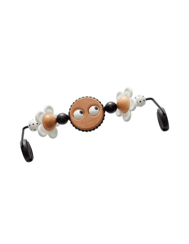 BabyBjorn - Bara de jucarii, Googly eyes Black/White– pentru