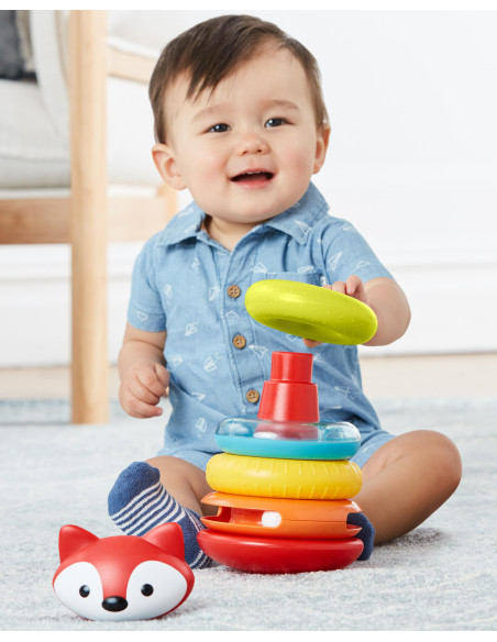 Skip Hop Jucarie Explore & More - Vulpita cu inele