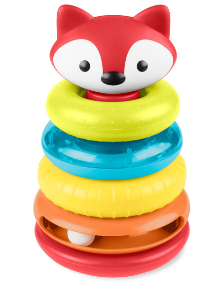 Skip Hop Jucarie Explore & More - Vulpita cu inele