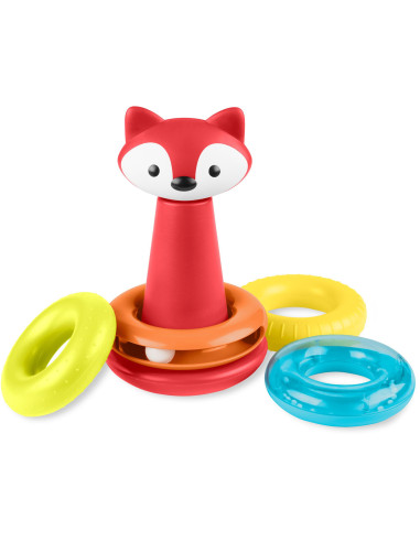 Skip Hop Jucarie Explore & More - Vulpita cu inele