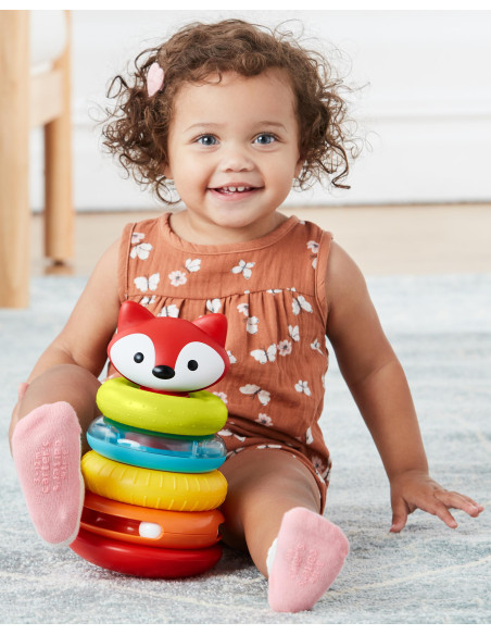 Skip Hop Jucarie Explore & More - Vulpita cu inele