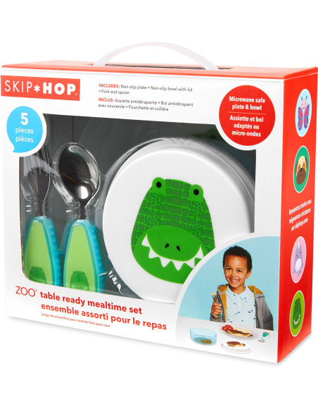 Skip Hop Set pentru pranz - Crocodil,BS-9M930810