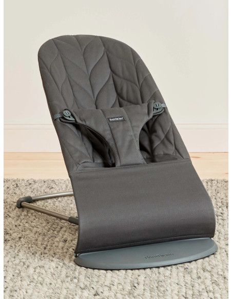 BabyBjorn - Balansoar Bliss Anthracite, Bumbac,BS-006126A