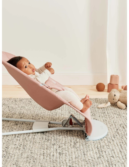 BabyBjorn - Balansoar Bliss Dusty Pink, Bumbac,BS-006122A