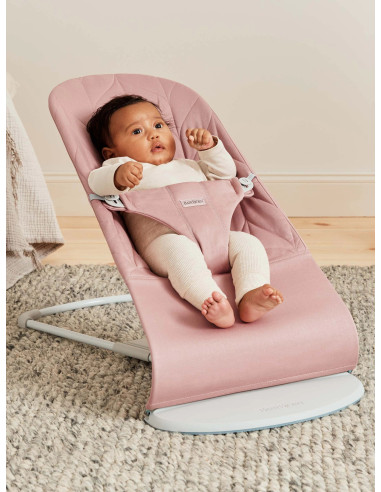 BabyBjorn - Balansoar Bliss Dusty Pink, Bumbac,BS-006122A