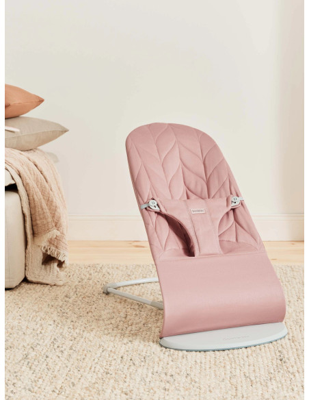 BabyBjorn - Balansoar Bliss Dusty Pink, Bumbac,BS-006122A