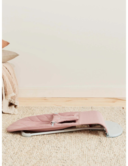 BabyBjorn - Balansoar Bliss Dusty Pink, Bumbac,BS-006122A