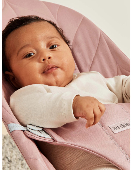 BabyBjorn - Balansoar Bliss Dusty Pink, Bumbac,BS-006122A