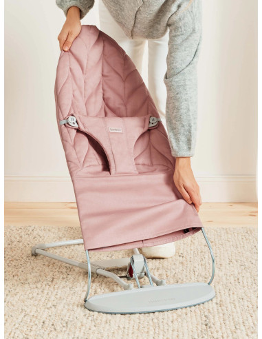 BabyBjorn - Balansoar Bliss Dusty Pink, Bumbac,BS-006122A