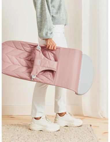 BabyBjorn - Balansoar Bliss Dusty Pink, Bumbac,BS-006122A