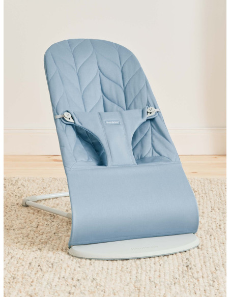 BabyBjorn - Balansoar Bliss Blue, Bumbac,BS-006123A