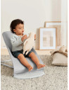 BabyBjorn - Balansoar Bliss Light Grey, Bumbac,BS-006124A