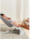 BabyBjorn - Balansoar Bliss Light Grey, Bumbac,BS-006124A