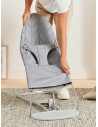 BabyBjorn - Balansoar Bliss Light Grey, Bumbac,BS-006124A