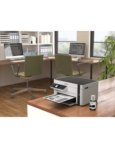 Multifunctional inkjet monocrom Epson EcoTank M2120, Wireless, A4