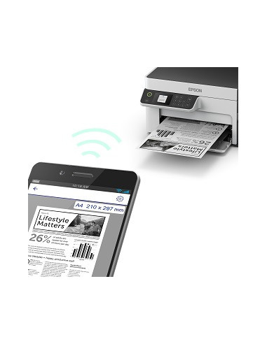 Multifunctional inkjet monocrom Epson EcoTank M2120, Wireless, A4