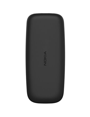 Telefon cu butoane NOKIA 105, Dual SIM,  4 MB, 2G, OEM, Negru
