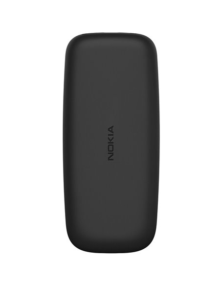 Telefon cu butoane NOKIA 105, Dual SIM,  4 MB, 2G, OEM, Negru