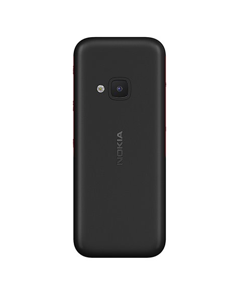 Telefon cu butoane Nokia 5310, Dual SIM, 16 MB, 2G, OEM, Negru/Rosu