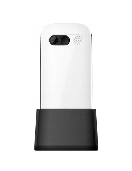 Telefon cu butoane Maxcom Comfort MM471, Dual SIM, 2G, OEM, Alb