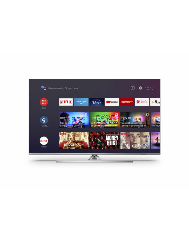 Televizor, Philips, Ambilight, 43PUS8536 12, 2021, 108CM, LED, Smart TV, 4K, Argintiu, Plat, Android TV™ 10 (Q), Mirroring iOS,