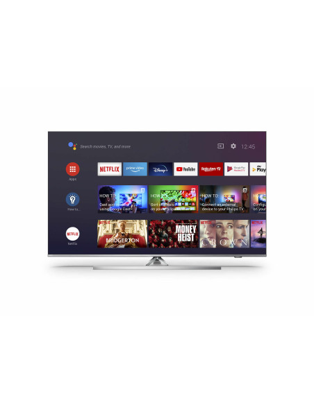 Televizor, Philips, Ambilight, 43PUS8536 12, 2021, 108CM, LED, Smart TV, 4K, Argintiu, Plat, Android TV™ 10 (Q), Mirroring iOS,